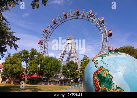 Riesenrad, Giant Ferris Wheel, Prater, Vienna, Austria, Europe Stock Photo