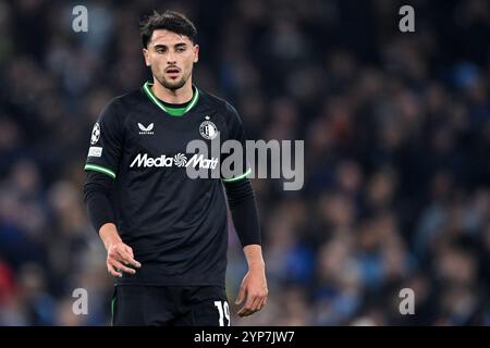 Manchester - Julian Carranza of Feyenoord during the fifth round of new ...