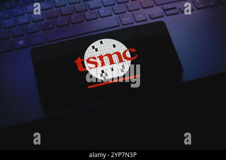 In this photo illustration, the logo of Chinese video game company ...