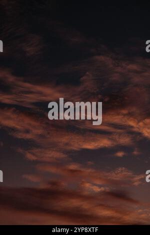 One bright star in sunset sky. Stock Photo