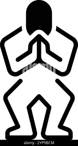 Icon for forgiveness, pardon Stock Vector