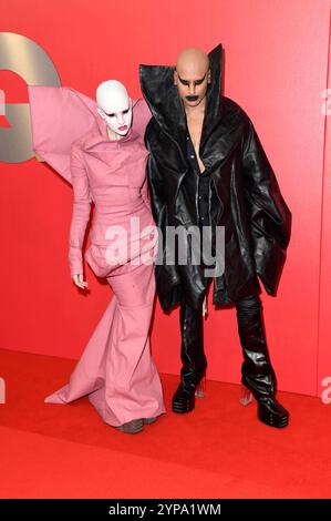 Hannah Rose Dalton und Steven Raj Bhaskaran alias Fecal Matter bei der ...