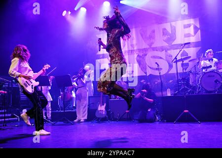 UK. 28th Nov, 2024. LONDON, ENGLAND - NOVEMBER 28: Kate Nash performing at KOKO, Camden on November 28, 2024 in London, England.CAP/MAR © MAR/Capital Pictures Credit: Capital Pictures/Alamy Live News Stock Photo