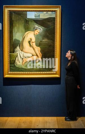 London, UK. 29th Nov, 2024. Francesco Hayez, Bathsheba, est £400,000-600,000, from the Old masters sale - Preview of highlights of Christie's Classic Week sales including items spanning antiquity to the 21st century. The auctions running until 12 December. Credit: Guy Bell/Alamy Live News Stock Photo