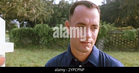 FORREST GUMP 1994 Paramount Pictures film with Tom Hanks as Gump Stock Photo