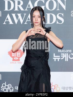 South Korean actress Lee Hye-Ran attends a press conference for new TV ...