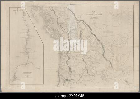 Map of the Oregon Territory , Northwest, Pacific, Maps, Columbia River ...