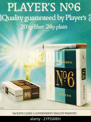 No.6 cigarettes hi-res stock photography and images
