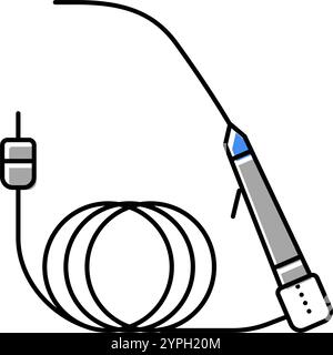 cystitis urology color icon vector illustration Stock Vector Image ...