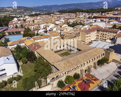 Auditorium of Carmen convent, Sangueesa, Navarra, Spain, Europe Stock Photo