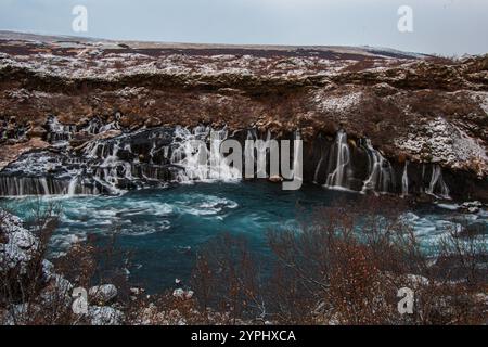 Beautiful Iceland - Nature on the top - Mystical land of Ice and Fire Stock Photo