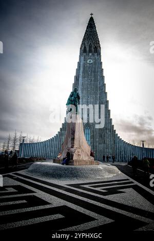 Beautiful Iceland - Nature on the top - Mystical land of Ice and Fire Stock Photo