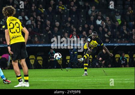 AEK Athens' Aboubakary Koita during the UEFA Champions League match at ...