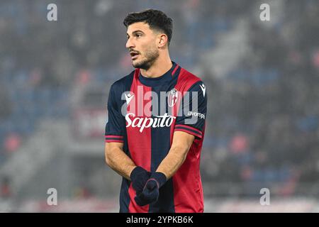 Riccardo Orsolini (Bologna Fc) during Bologna FC vs Venezia FC, Italian soccer Serie A match in Bologna, Italy, November 30 2024 Stock Photo