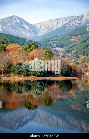 mountains at gredos natural park in avila spain Stock Photo - Alamy