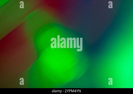 Abstract background with green, red and bluish tones Stock Photo