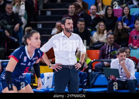 Giulio Cesare Bregoli head coach Reale of Mutua Fenera Chieri during ...