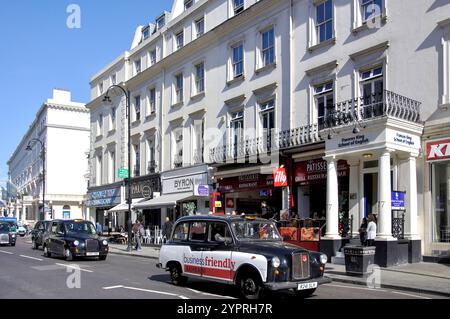 Gloucester Road, Kensington, Royal Borough of Kensington and Chelsea, London, England, United Kingdom Stock Photo