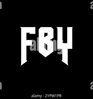 FBY letter logo design for technology company. FBY logo design black ...