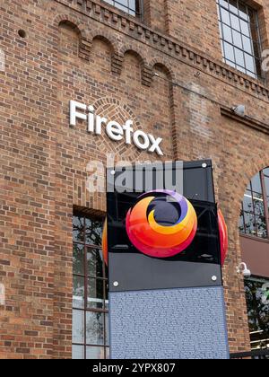 Firefox headquarters in San Francisco, California, USA Stock Photo