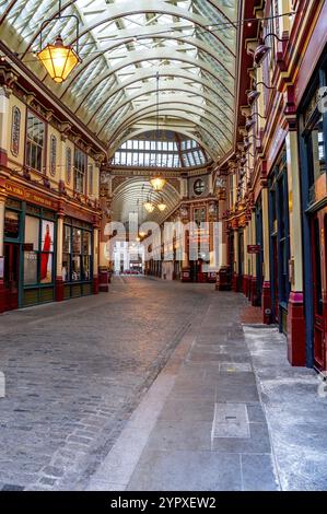 London, UK, March 24, 2024 : Leadenhall Market in London. UK Stock Photo