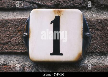 House Number 0 sign Stock Photo - Alamy
