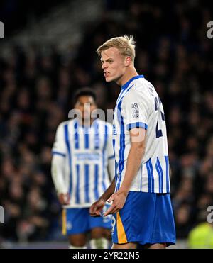 ブライトン・アンド・ホーヴ・アルビオン VAN HECKE 29 ユニフォーム 2023-24 Brighton Match Issue Home Shirt van Hecke #29