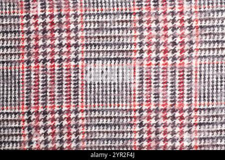 tweed woolen fabric texture background Stock Photo