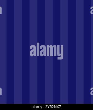Seamless pattern of dark blue vertical stripes. Linear background of blueberry colors stripes. Vector illustration Stock Vector