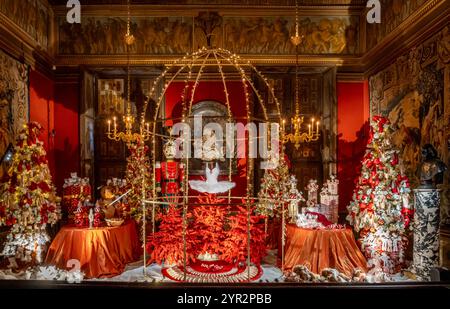 Maincy, France - 11 29 2024: Le Grand Noël. View of a fairy tale journey The Nutcracker Stock Photo