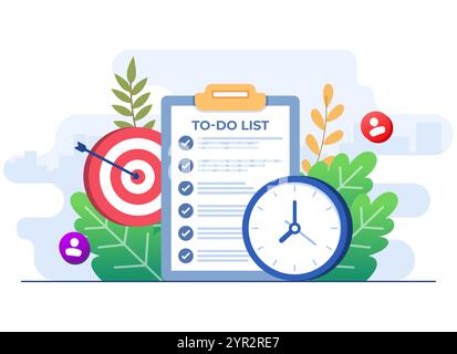 Checklist. Group of people and clipboard with checklist and checkmarks. Business plan, marketing strategy, survey, complete tasks, teamwork success co Stock Vector