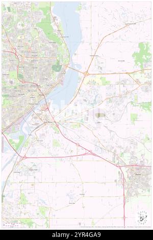 City of East Peoria, Tazewell County, US, United States, Illinois, N 40 40' 24'', S 89 32' 31'', map, Cartascapes Map published in 2024. Explore Cartascapes, a map revealing Earth's diverse landscapes, cultures, and ecosystems. Journey through time and space, discovering the interconnectedness of our planet's past, present, and future. Stock Photo