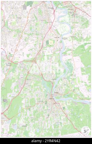 Town of Cromwell, Middlesex County, US, United States, Connecticut, N 41 36' 43'', S 72 39' 49'', map, Cartascapes Map published in 2024. Explore Cartascapes, a map revealing Earth's diverse landscapes, cultures, and ecosystems. Journey through time and space, discovering the interconnectedness of our planet's past, present, and future. Stock Photo