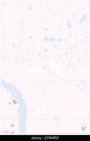 City of Luverne, Steele County, US, United States, North Dakota, N 47 15' 5'', S 97 56' 5'', map, Cartascapes Map published in 2024. Explore Cartascapes, a map revealing Earth's diverse landscapes, cultures, and ecosystems. Journey through time and space, discovering the interconnectedness of our planet's past, present, and future. Stock Photo