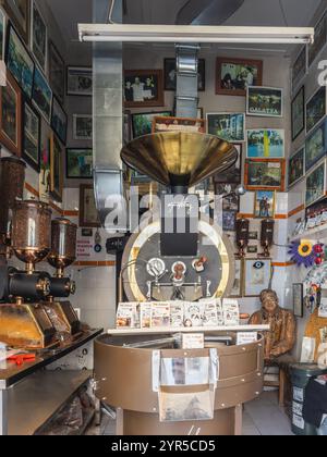 Traditional Coffee Roastery Stock Photo