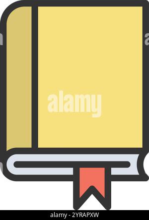 Bookmark icon vector image. Suitable for mobile application web application and print media. Stock Vector
