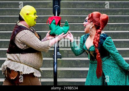 Edinburgh, Scotland, Tuesday, 3rd December 2024. The Cast of ...