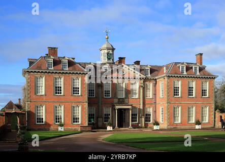 Hanbury hall, Hanbury, Droitwich Spa, Worcestershire, UK. Stock Photo