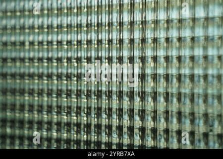 Abstract background of mosaic glass wall texture Stock Photo