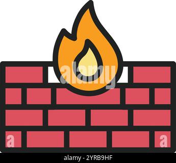 Filtering Data icon vector image. Suitable for mobile application web application and print media. Stock Vector
