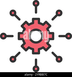 Frameworks icon vector image. Suitable for mobile application web application and print media. Stock Vector