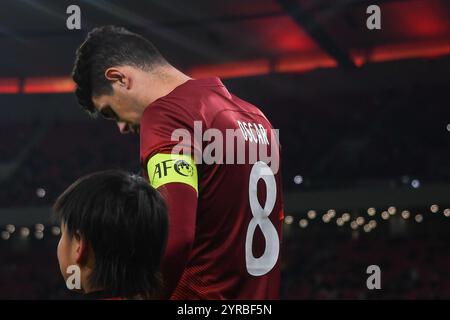 Chn Region League Shanghai, China. 3 December, 2024. Oscar #8 of Shanghai Port FC during ...