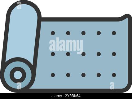 Mat icon vector image. Suitable for mobile application web application and print media. Stock Vector