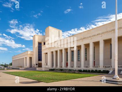 Hall of State, Fair Park, Dallas, Texas, USA Stock Photo