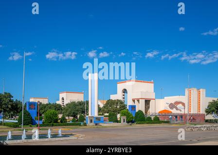 Centennial Hall, Fair Park, Dallas, Texas, USA Stock Photo