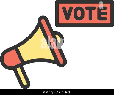 Promote icon vector image. Suitable for mobile application web application and print media. Stock Vector
