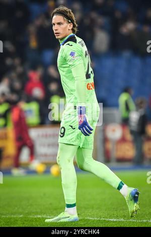 Rome, Italie. 02nd Dec, 2024. Marco CARNESECCHI of Atalanta during the Italian championship Serie A football match between AS Roma and Atalanta BC on 2 December 2024 at Stadio Olimpico in Rome, Italy - Photo Matthieu Mirville (M Insabato)/DPPI Credit: DPPI Media/Alamy Live News Stock Photo