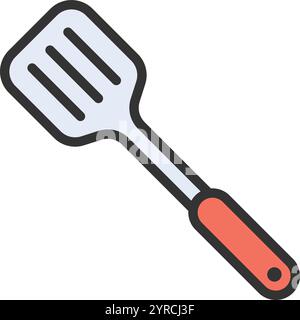Spatula icon vector image. Suitable for mobile application web application and print media. Stock Vector