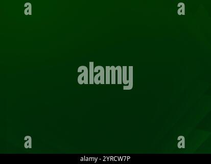Abstract background of transparent geometric layers on dark green. High resolution full frame modern template with copy space. Stock Photo