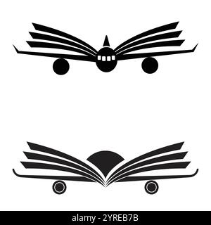 Aeroplane design - Airplane Icon Design Stock Vector